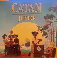 Klaus Teuber's Catan Junior Ages 6+ Family Board Game New Sealed Catan For Kids