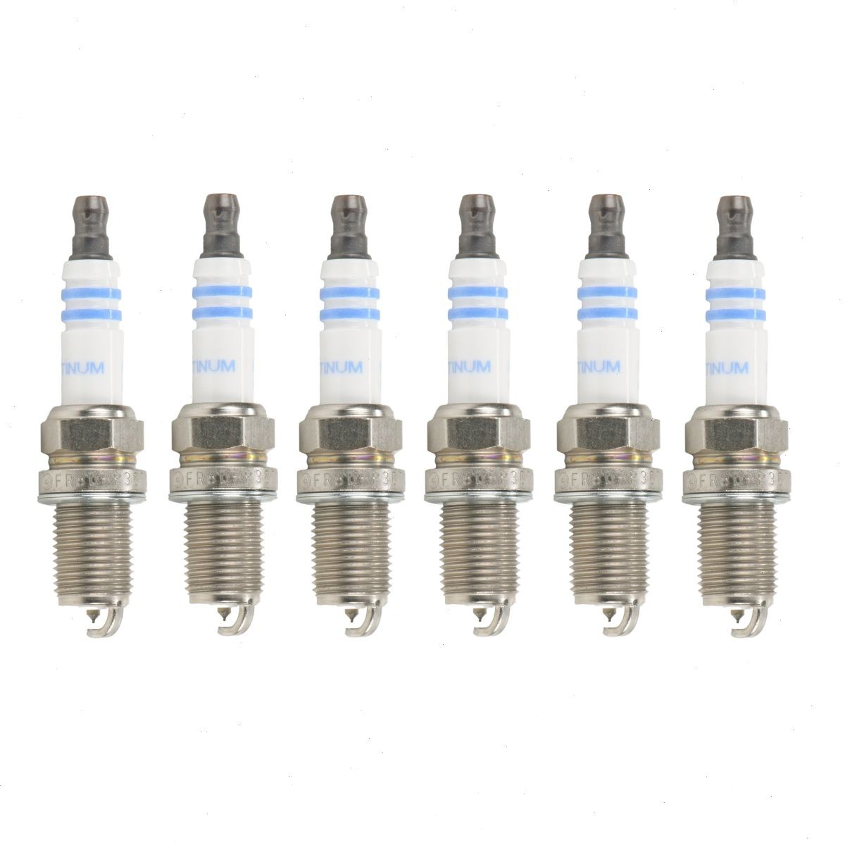 6 pc Bosch Platinum Spark Plugs for 1993-1994 Volkswagen Passat 2.8L V6 jq