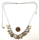 Lucky Brand Two-Tone Adjustable Charm Necklace 20.4g — photo 2