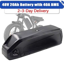 48V 20Ah Lithium Replacement Battery with 40A BMS, 5-Pin Base Connector