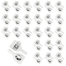 Battery Contact Spring Plates, 24 Set 18.5 mm x 16mm Terminal Contacts
