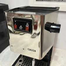 GAGGIA Classic Espresso Coffee Maker Machine Stainless Chrome Mirror *PLS READ*