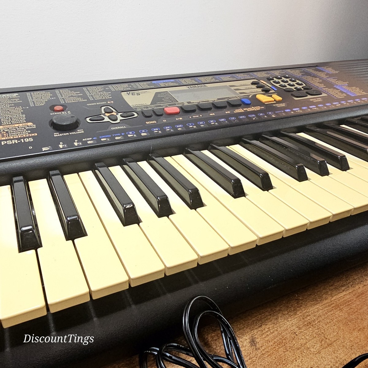 Yamaha PSR-195 61 KEYS PORTABLE ELECTRONIC Keyboard With