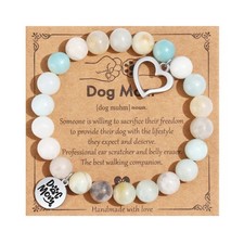 Dog Mom Gifts for Women, Dogs Lover Gifts for Women, Dog Mom Bracelet Christmas