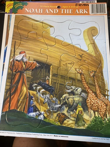 批量 12 个基督教拼图,适用于幼儿。 11x1990年代,1xOlder Litho - 第 12 张/共 13 张