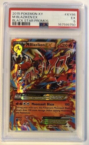 M Blaziken-EX graded PSA 5 for sale on eBay