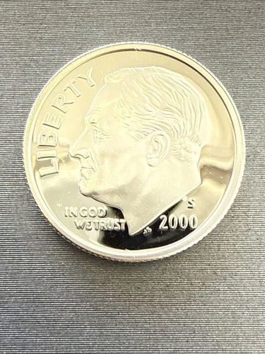 2000-S Roosevelt Dime Silver Proof