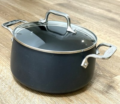 All-Clad 4 QT Soup Pot HA1 WITH LID Nonstick Hard Anodized
