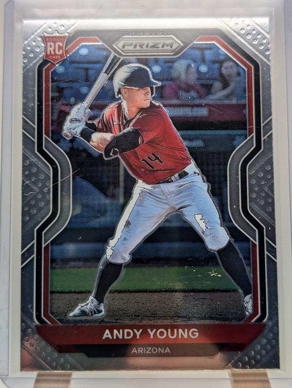2021 Panini Prizm Andy Young #61 (RC) Arizona Diamondbacks