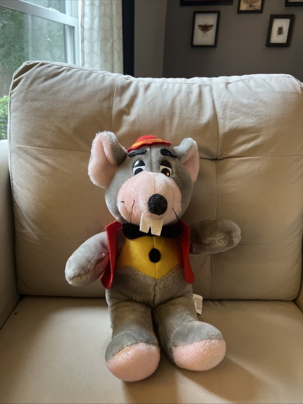 Vintage 1988 Showbiz Chuck E Cheese Plush