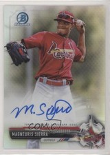 2017 Bowman Chrome Prospect Refractor 301/499 Magneuris Sierra #CPA-MS Auto 8s6