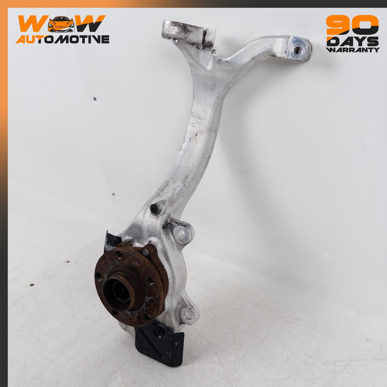 06-13 BENTLEY CONTINENTAL FLYING SPUR FRONT LEFT SPINDLE KNUCKLE HUB OEM