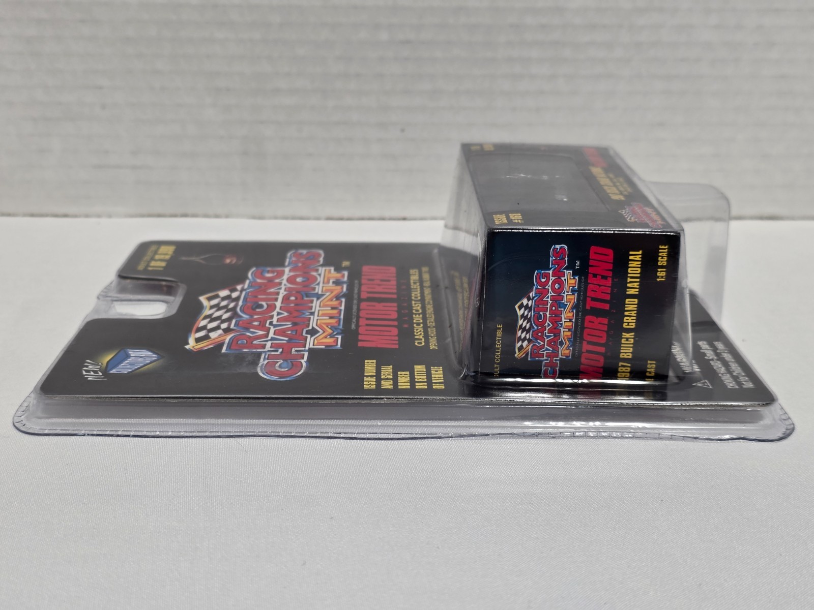 1987 BUICK GRAND NATIONAL BLACK ISSUE 168 RACING CHAMPIONS MINT MOTOR TREND CAR