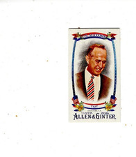 Tom Tait 2016 Topps Allen & Ginter US Mayors Mini #USM-13 Bx11b