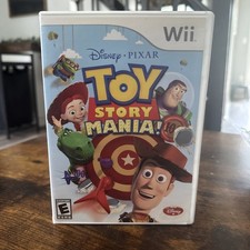 TOY STORY MANIA (Nintendo Wii) Complete w/ Manual & 2 NEW Sealed 3D Glasses
