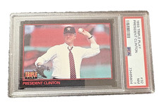 1993 Triple Play - Bill Clinton #32 Graded PSA 7