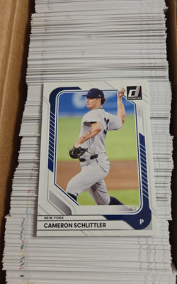 2026 Donruss Baseball Card Base Singles #1 to #200 - Create Own Lot