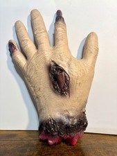 Severed Hand Prop Horror corpse body part halloween Haunted House Decor Lifelike