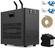 160L Aquarium Chiller 49gal 1/10 HP Water Chiller for Hydroponics System w/ Pump