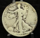 1921 S - Walking Liberty Silver 50C Half Dollar Coin