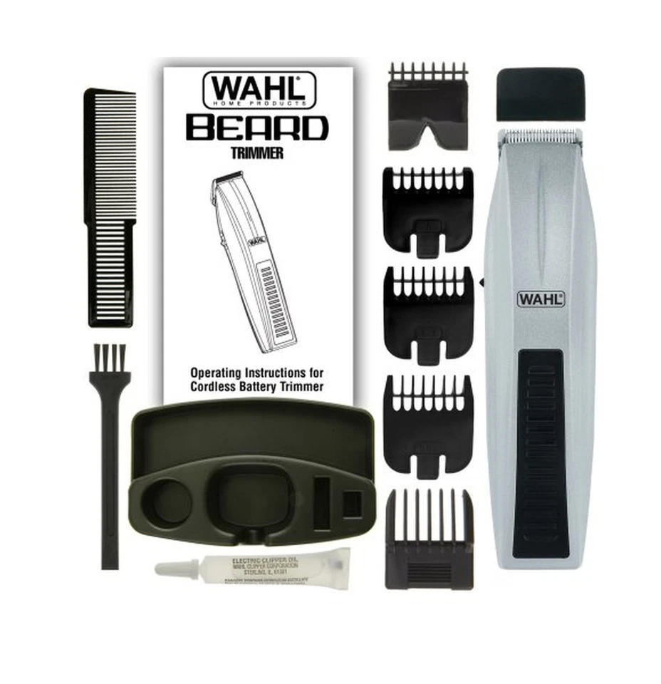 Recortadora de barba y bigote Wahl 5537-506 inalámbrica/a batería envío rápido Foto 2 de 3