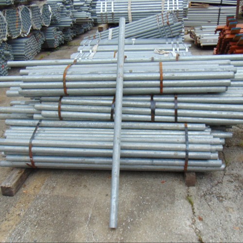 Galvanized Steel Pipe - 1-1/2" x 16' - SCH40 - Industrial Plumbing Conduit
