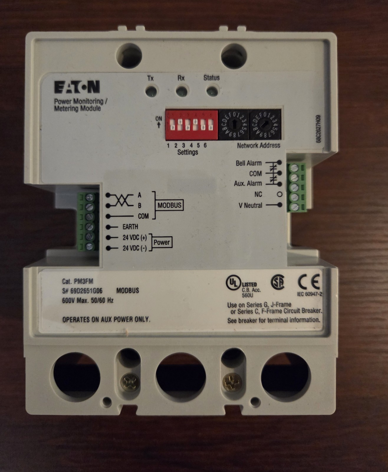 PM3FM - Power/Metering Module 600V Max