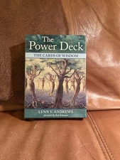 POWER DECK Cards Of Wisdom Lynn V. Andrews Art By Schouten 2019 Oracle Tarot...