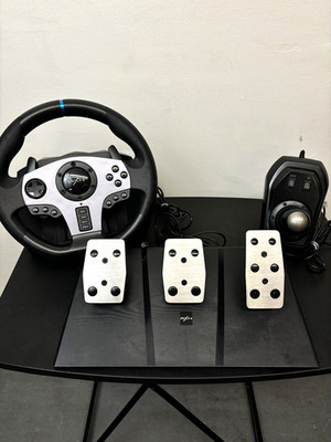 PXN V9 Gaming Racing Wheel & Pedals & Shifter For PC/PS4/Switch/XBox One Used