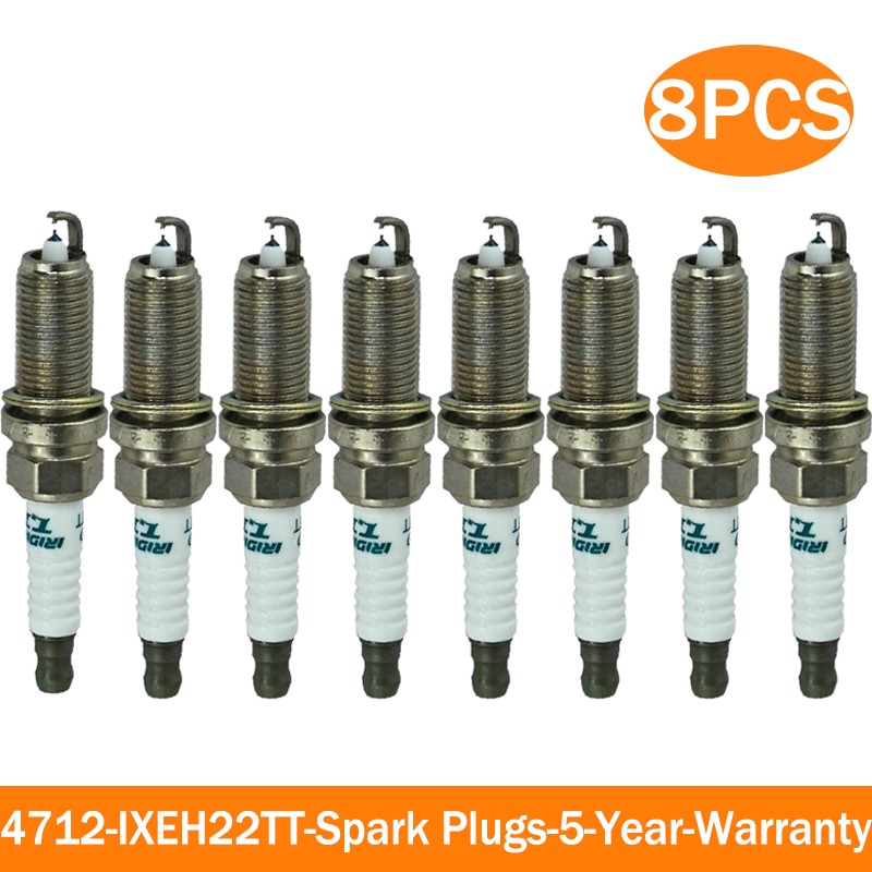 8x New Iridium TT Spark Plugs IXEH22TT #4712 for denso