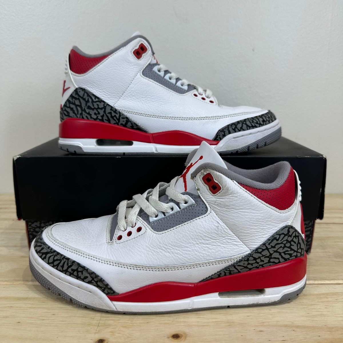 Air Jordan 3 Fire Red Sz 8 | eBay