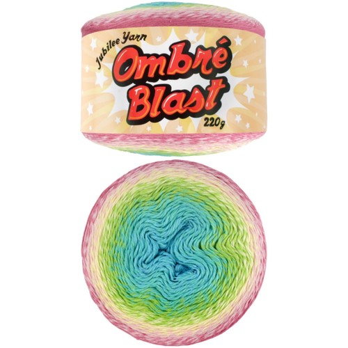 JubileeYarn Ombré Blast Yarn - Gradient Baby Weight - Picture 13 of 39