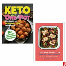 One Pot Ketogenic Diet Cookbook And Roasting Tin Around the World 2 Books Set