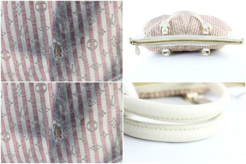 Louis Vuitton Marina Monogram Hobo Mini Lin Croisette GM 4LV56a - Foto 12 di 12