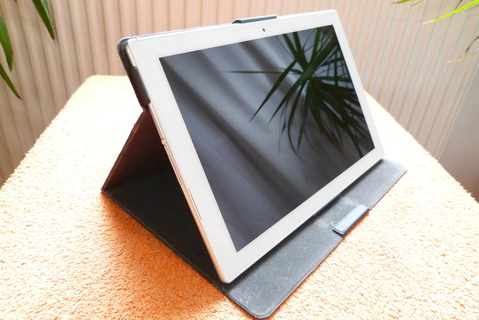 WIE NEU Schwache Laufzeit Sony Tablet Xperia Z4 Weiss 10 Zoll FullHD 4G Android - Bild 2 von 4