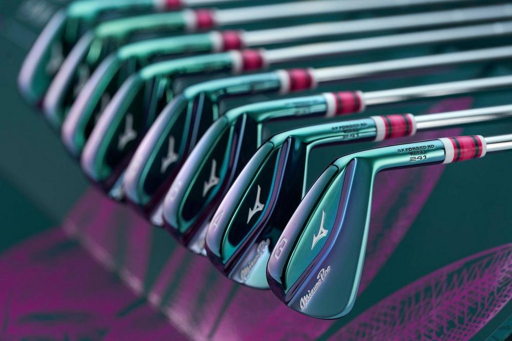 Masters Limited Edition Mizuno Pro 241 Azalea Irons 3-PW IN Masters Limited Edition Mizuno Pro 241 Azalea Irons 3-PW IN