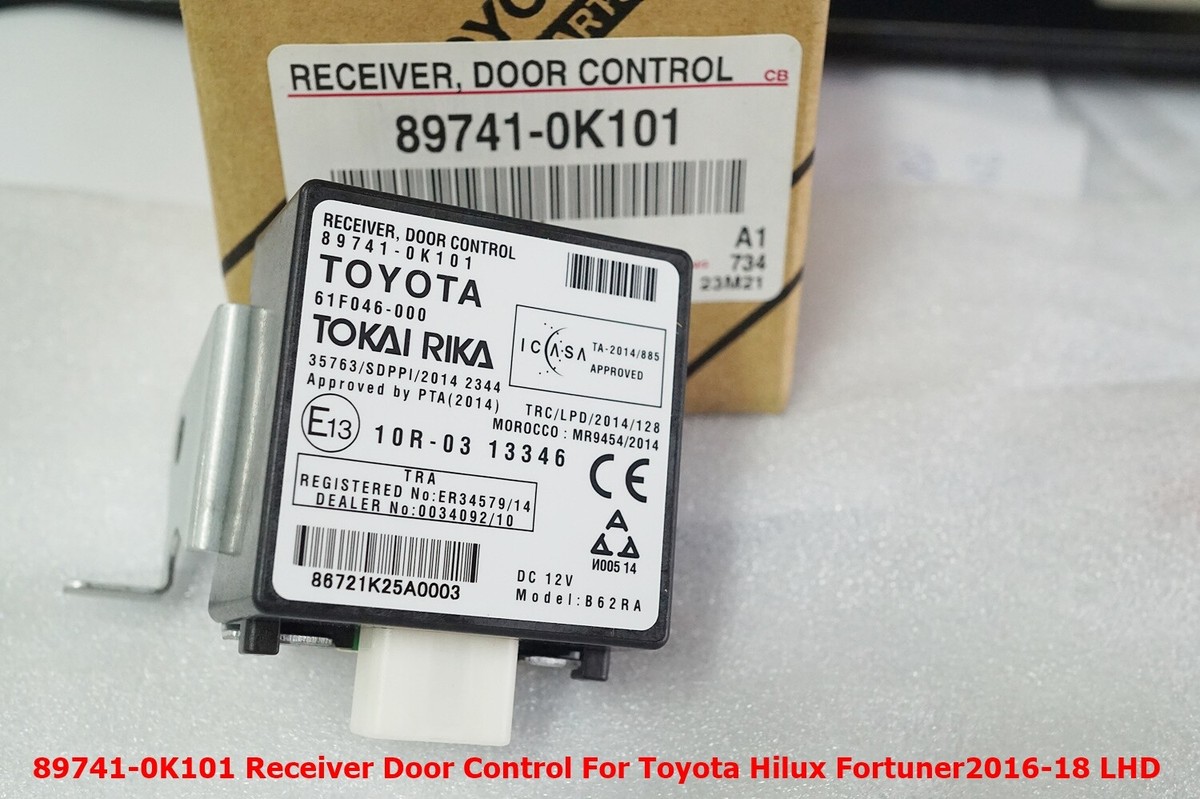 89741-0K101 Receiver Door Control For Toyota Hilux 2016-18 LHD | eBay