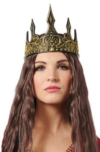 Green Fairy Crystal Crown Handmade Raw Quartz Tiara Bronze  display picture 2