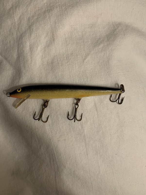  Rapala Finland 4 Inch Floating Minow .2 oz Fishing Lure Very Good Vintage 