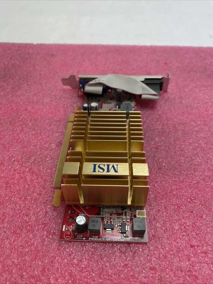 R4350-MD512H Video Card MSI ATI Radeon HD 4350 512MB 64-bit HDMI VGA DVI DDR2 - Image 2 of 4