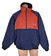 Vintage Mobil One Gasoline Staff Cars Trucks 2XL Guard Winter Jacket Skateboard