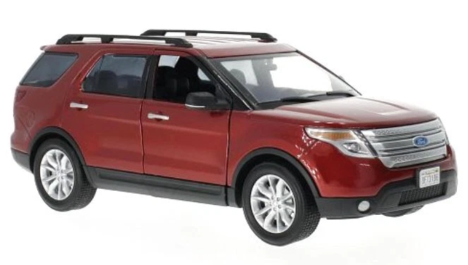 FORD Explorer XLT - 2015 - redmetallic - MotorMax 1:18 - Immagine 3 di 4