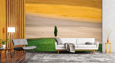 3D Gelb Steppe C7992 Tapete Wandbild Fototapete Marco Carmassi Amy