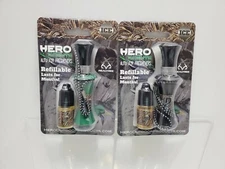 2-HERO Scents Auto Air Freshener, Refillable, DUCK CALL, ICE Scent, SCENT