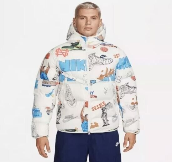 NEW! Nike Men's Bold School Windrunner Storm Fit FZ2288-133 NEW! Nike Men's Bold School Windrunner Storm Fit FZ2288-133