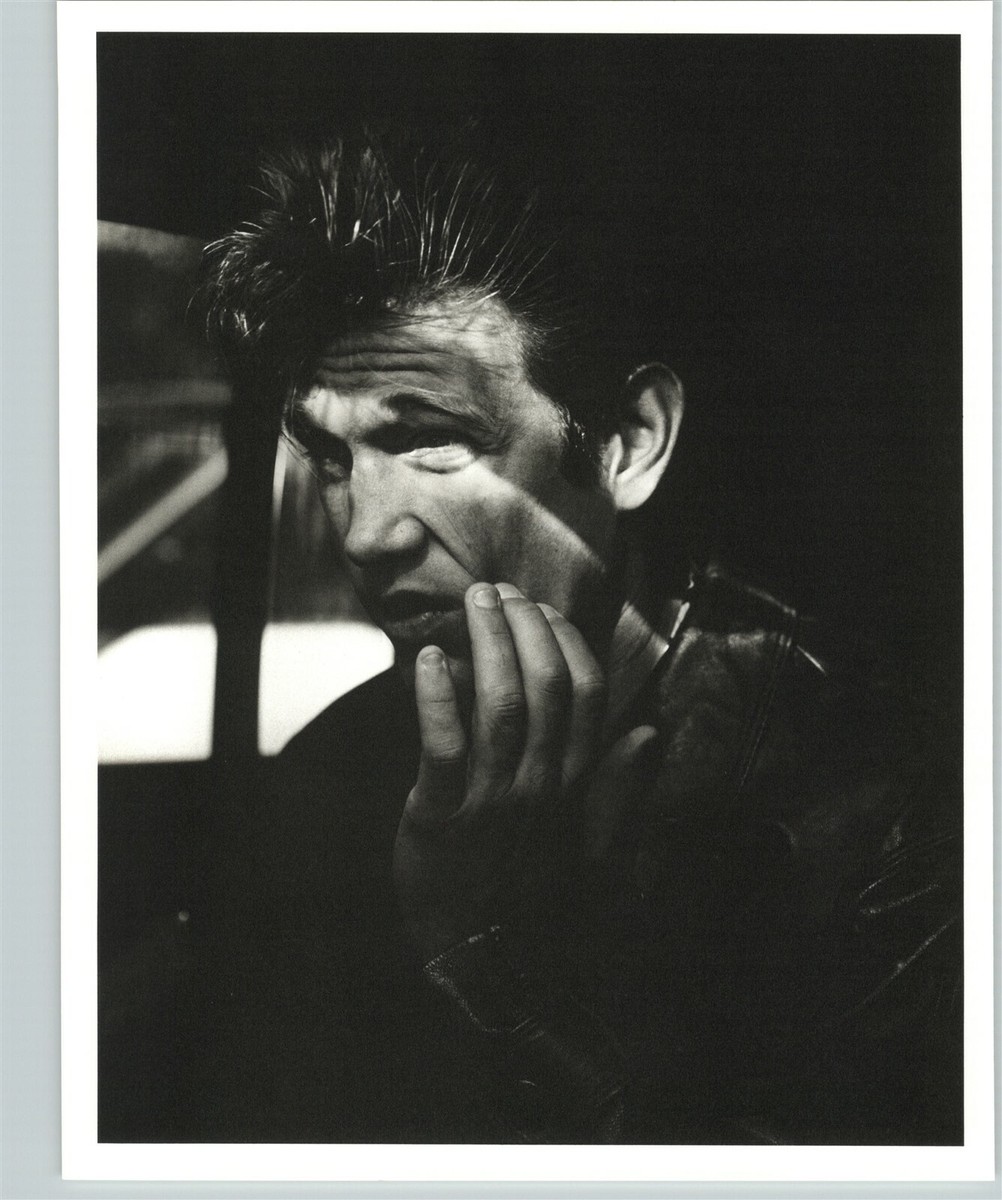 1986 1988 Original Bruce Weber Shadowy Chris Isaak Portrait Photo