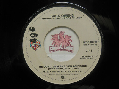Buck Owens - Play Together Again Again / He Don't Deserve You, 45 RPM VG+ (FG)