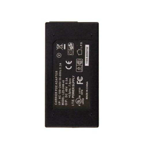 48V 0.5A 24W Desktop POE Power Injector Ethernet Adapter Überwachung CCTV DE - Bild 6 von 8