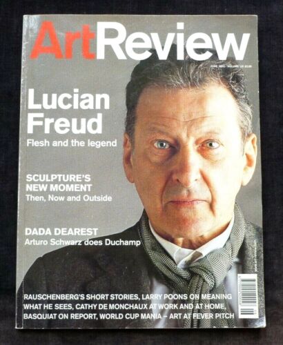 Art Analyse - Juin 2002 Vintage Art Revue Lucian Freud, Rauschenberg Etc - Afbeelding 1 van 10