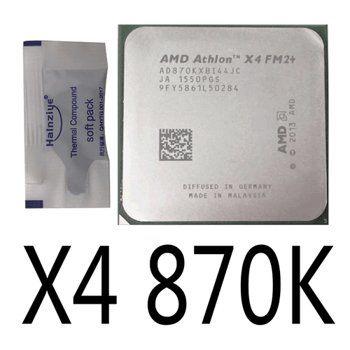 AMD Athlon X4 830 840 850 860K 870K 880K zócalo de cuatro núcleos FM2+ procesador CPU - Imagen 11 de 12
